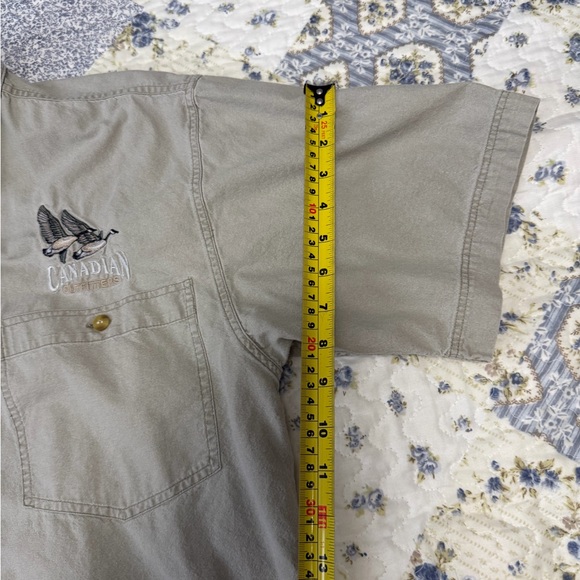 Men's Short-Sleeve outdoorsy cotton Shirt - Picture 5 of 7